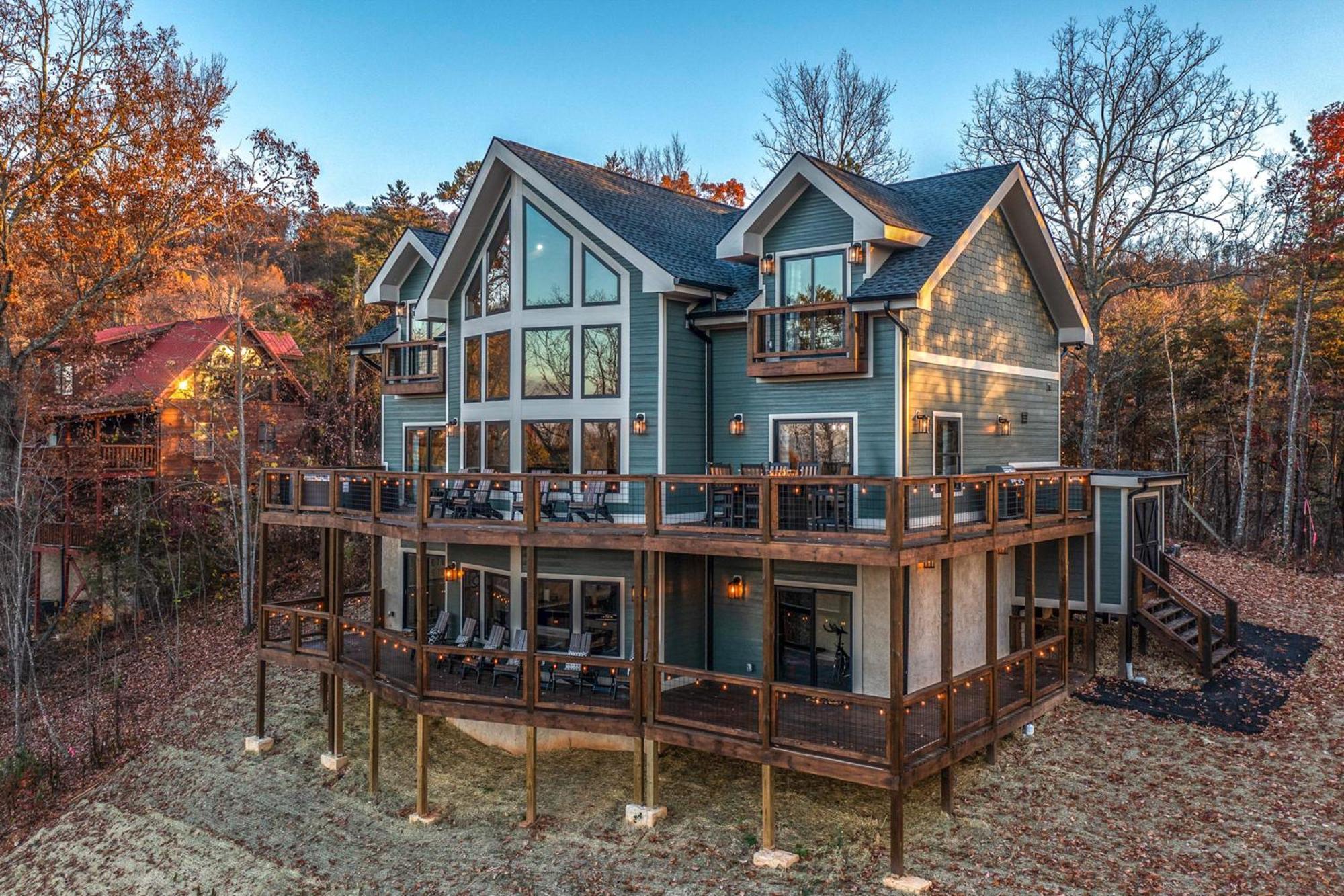 The Treetop Sanctuary Villa Sevierville Exterior foto